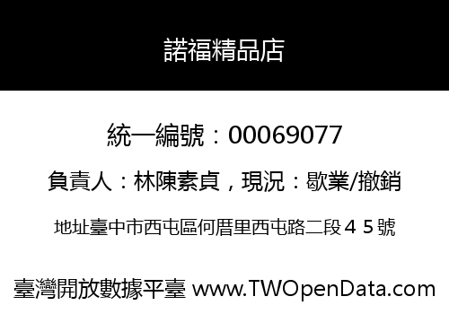 諾福精品店