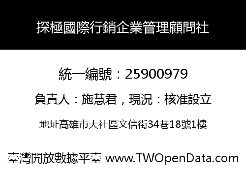 探極國際行銷企業管理顧問社
