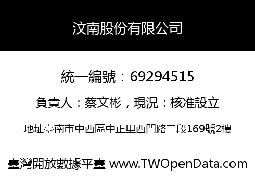 汶南股份有限公司