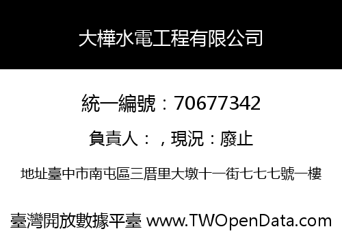 大樺水電工程有限公司