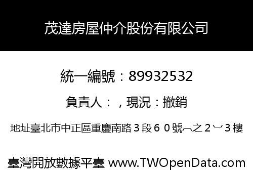 茂達房屋仲介股份有限公司
