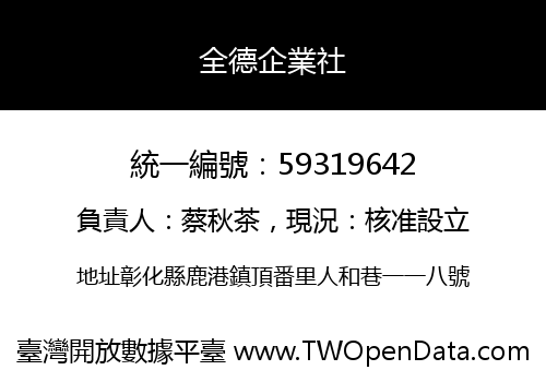 全德企業社