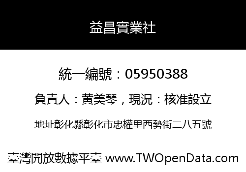 益昌實業社