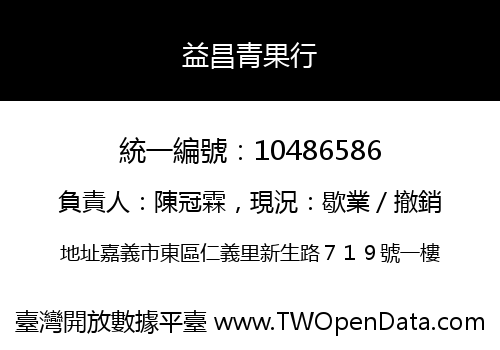 益昌青果行