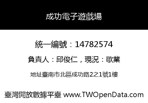 成功電子遊戲場