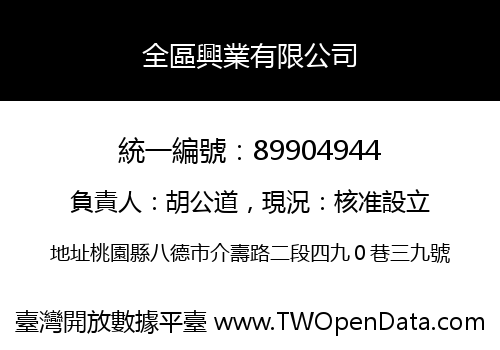 全區興業有限公司