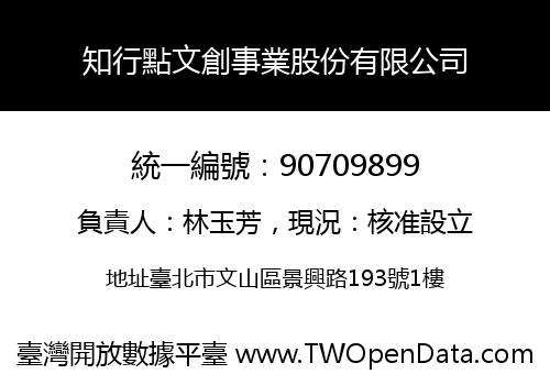 知行點文創事業股份有限公司
