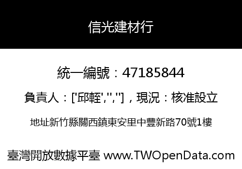 信光建材行