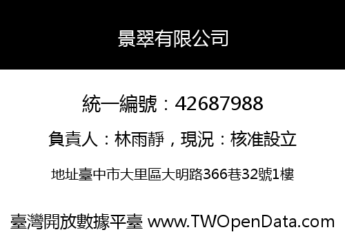 景翠有限公司