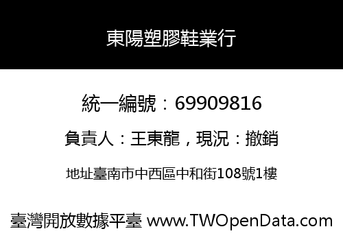 東陽塑膠鞋業行