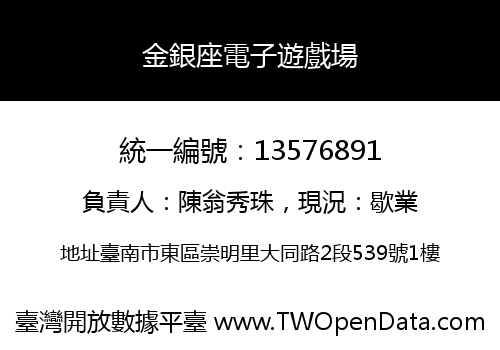 金銀座電子遊戲場