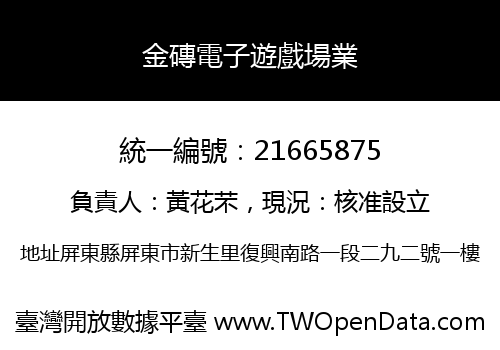 金磚電子遊戲場業