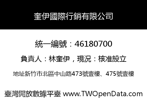 奎伊國際行銷有限公司