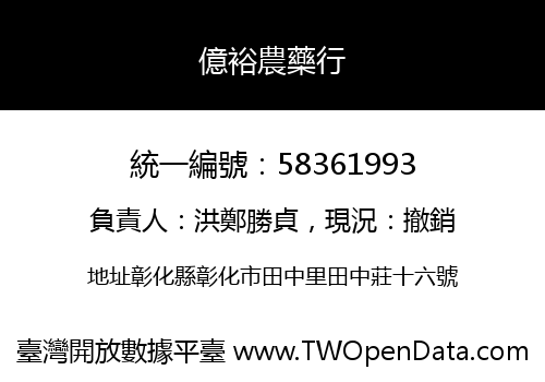 億裕農藥行