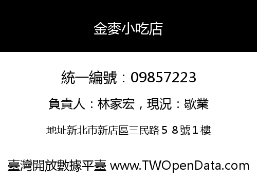 金麥小吃店