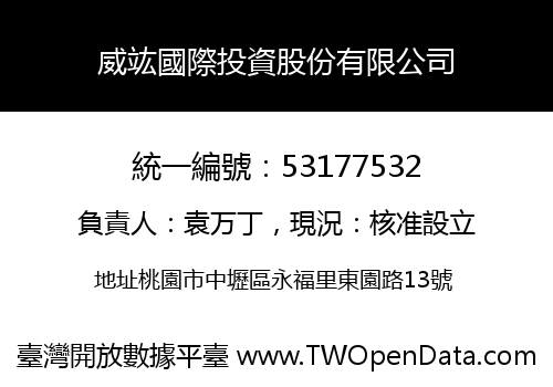 威竑國際投資股份有限公司