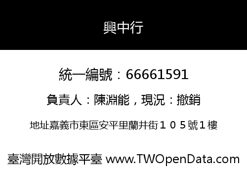 興中行