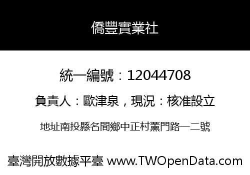 僑豐實業社