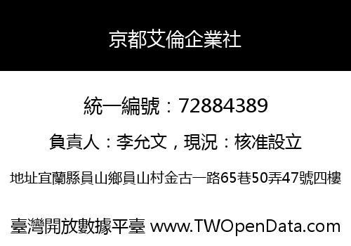 京都艾倫企業社