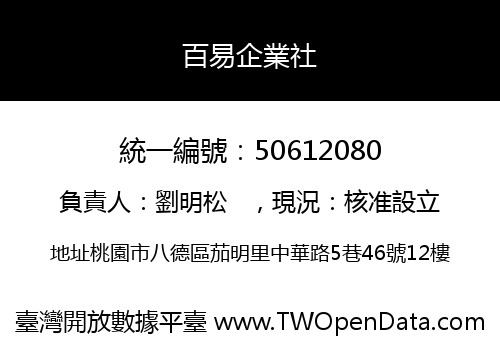 百易企業社