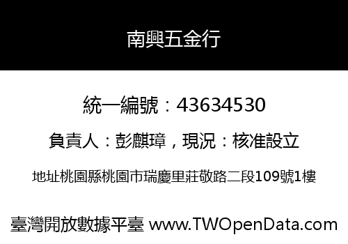 南興五金行