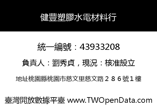 健豐塑膠水電材料行