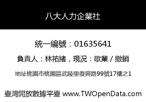 八大人力企業社