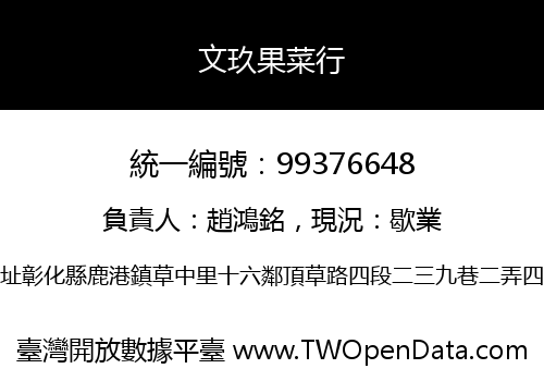 文玖果菜行