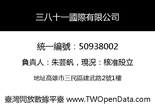 三八十一國際有限公司