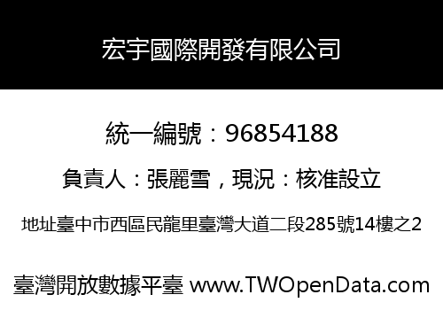宏宇國際開發有限公司