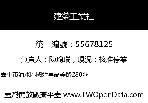 建榮工業社