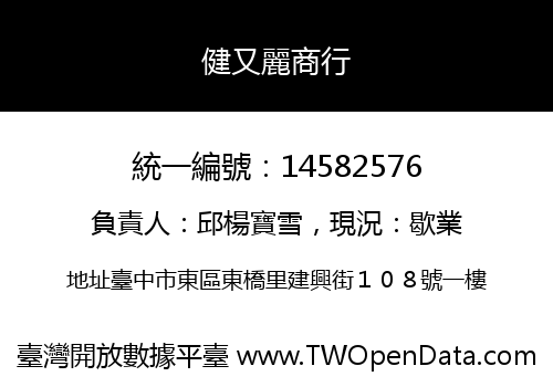 健又麗商行