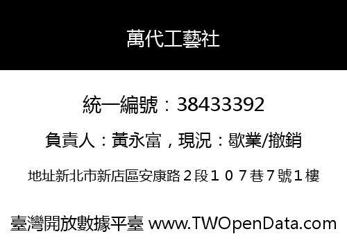 萬代工藝社