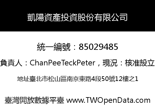 凱陽資產投資股份有限公司