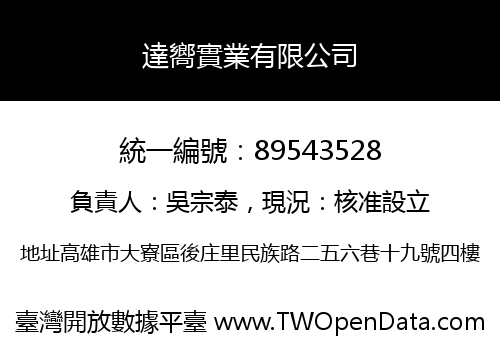 達嚮實業有限公司