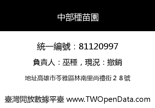 中部種苗園