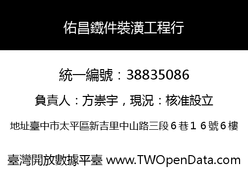 佑昌鐵件裝潢工程行