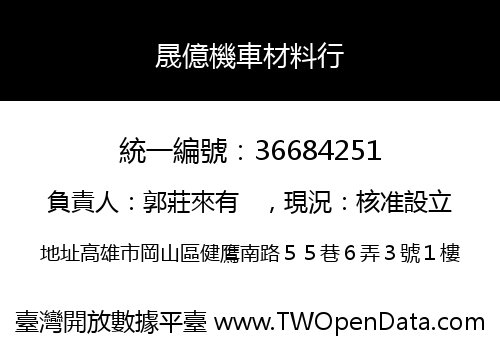 晟億機車材料行