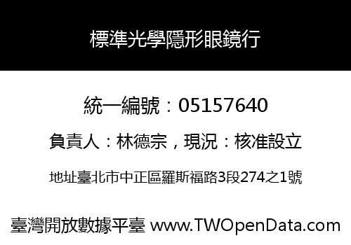 標準光學隱形眼鏡行