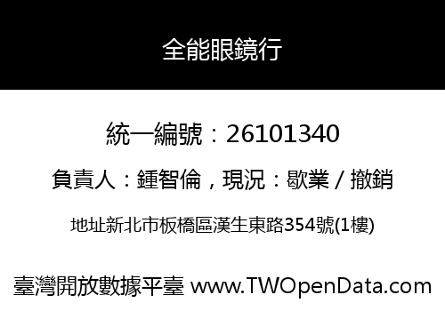 全能眼鏡行