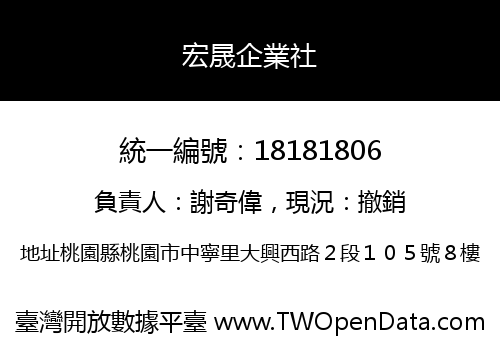 宏晟企業社