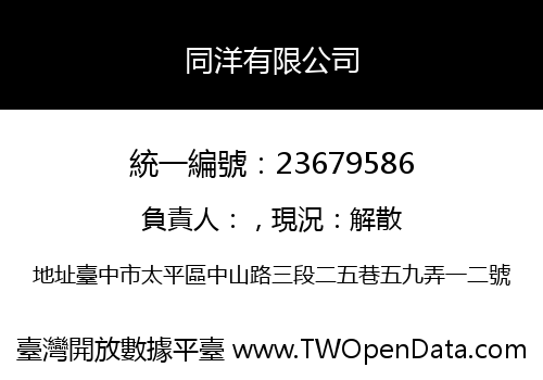 同洋有限公司