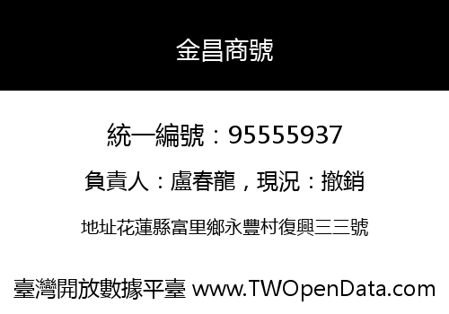 金昌商號