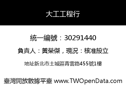 大工工程行