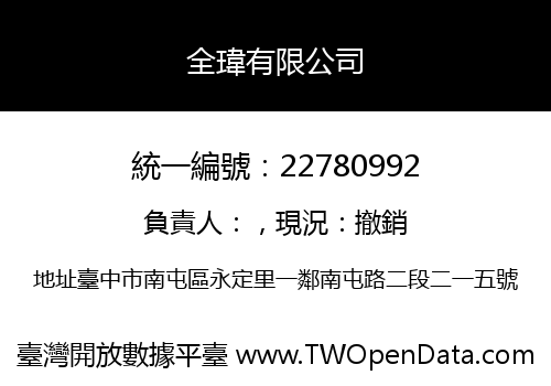 全瑋有限公司
