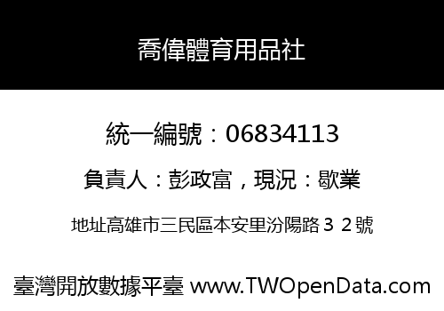 喬偉體育用品社