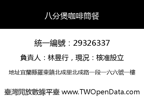 八分煲咖啡簡餐
