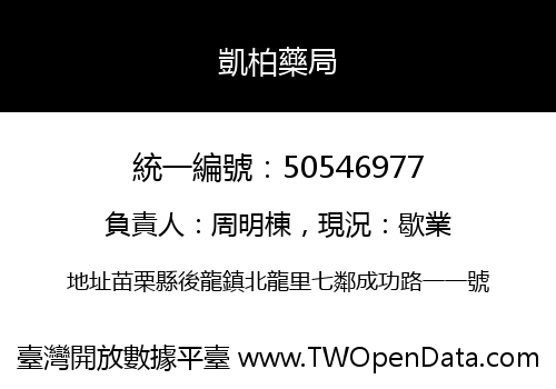 凱柏藥局