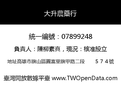 大升農藥行