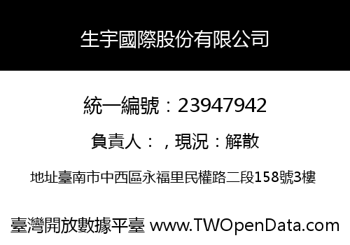 生宇國際股份有限公司